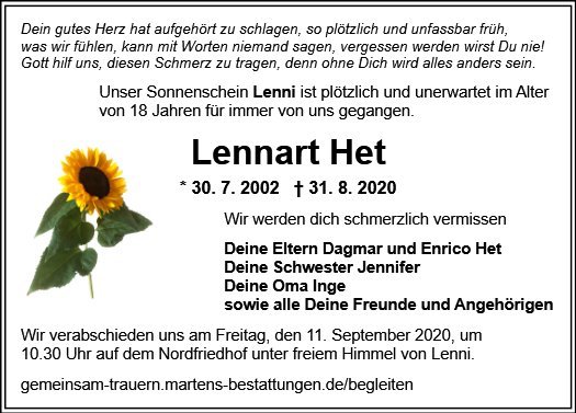 Erinnerungsbild für Lennart Het